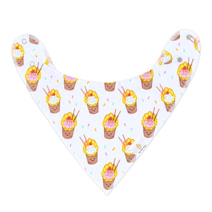 the wee bean egg waffle bib