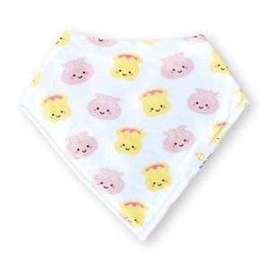 the wee bean organic cotton bandana baby bibs in dim sum hargow siumai shumai