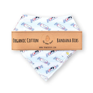 the wee bean eco-friendly plastic free sustainble packaging for organic cotton bibs