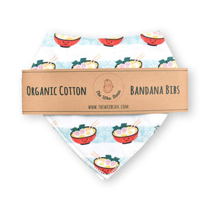 the wee bean eco-friendly plastic free sustainble packaging for organic cotton bibs