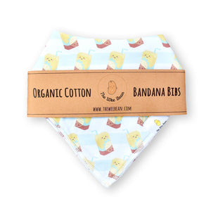 the wee bean eco-friendly plastic free sustainble packaging for organic cotton bibs