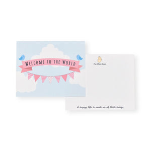 the wee bean newborn gift set gift card